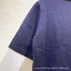 Vestidos casuais básicos marca de grife de alta qualidade azul marinho design de tubo reto com uma sensação de nicho, estilo ocidental, elegante e desejo puro vestido de malha