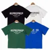 Projektantka T-shirty reprezrezyjne bawełniane klub właściciela TEE Brązowy szary zielony niebieski niebieski swobodny krótkie rękawy Oważnie moda odzież Eurocode S-xl