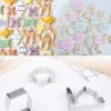 12Pcs Eid Mubarak&Ramadan Cookie Cutters DIY Moon Star Biscuit Cutters Cake Mold Baking Tools Ramadan Kareem Party Decor T200703257M