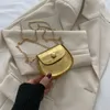 Abendtaschen Frauen Lackleder Mini Schulter Geldbörse Mode Ketten Tasche Goldene Silber Satchel Weibliche Münze Geldbörsen Party Hochzeit Handtasche