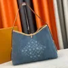 Denim-Umhängetasche, Modedesigner-Einkaufstasche, großes Fassungsvermögen, Luxus-Handtaschen, Designer-Geldbörse, Umhängetasche, Ledertasche, die Einkaufstasche, Reise-Einkaufs-Strandtasche aus Verbundwerkstoff