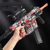 Gun Toys Vector Gel Ball Gun Toy Gun Paintball Electric Manual 2 Modes Toy Machine Gun Weapon Shooting Toy for Children Adult Outdoor T240309