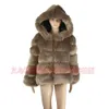 Haining Женская одежда Куртка с искусственным мехом лисы Женская 958275