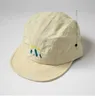 Quick-Drying Short Brim Five-Piece Hill Soft Top Soft Brim Peaked Cap Mens Outdoor Camping Quick-Drying Sun Protection Hat 240227