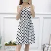 Klänning sommar ny koreansk stil elegant modeklänning kvinnor kawaii blommig estetik vestidos de fiesta chic all match robe femme