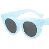 Gafas de sol de moda Gafas de sol retro unisex Ojo de gato Adumbral Anti-UV Gafas Montura de retazos Anteojos Personalidad ornamental