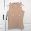 Tasarımcı Kadın Tankları Lüks Tshirts T Shirts Yaz Kolsuz Kadın Tees Yelek Kısa Gömlek Leydi İnce Seksi Slimming Yelekler Kırpılmış Üst T gömlek