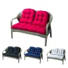 3 PCS Bench Yumuşak Pamuk Koltuk Yastığı Ev Bahçe Mobilya Veranda Şezlong Sandalyeleri Geri Yastıklar Salon Tezgah Koltuk Sandalye Yastıkları Y20223W
