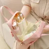 Cosmetische tassen Letter PU lederen tas Elegante multifunctionele waterdichte reiswas Make-uptas met grote capaciteit en ritssluiting