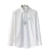 lente dames shirt designer shirts dames katoenen blouse met lange mouwen casual mode borduren grafisch vest jas top 1 kleuren beschikbaar