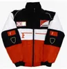 F1フォーミュラワンレーシングジャケット秋と冬のフル刺繍綿服スポットセールスa1
