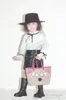 Moda dzieci stereo torebki kokardowe Ins Kids Cartoon Letter Bags Projektant Designer Girl