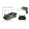 RC CAR CACOUNT LASER LASER TRICing Sufit wspinaczkowy podążaj za lekkim pilotem dryfu samochodu elektrycznego