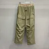 Pantaloni taglie forti da uomo Girocollo ricamato e stampato in stile polare estivo con puro cotone da strada 5trw4