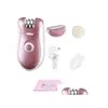 Epilator 2 in1 depilerande elektrisk kvinnlig epilator Razor Lady Shaver Women Girl Hair Borttagning för ansikts kroppsarmhåle underarmben droppe dhzi6