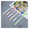 Other Oral Hygiene Colorf Soft Sile Tongue Scraper Cleaner Brush Cleaning Easy To Use Individually Packed Drop Delivery Health Beauty Otie5