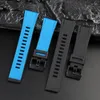 Titta på band för Casio GA2000 Silicone Strap Protrek PRG-600 PRW-6600 PRG-650 HESIN Watchband Outdoor Sports Armband Accessories 24mm