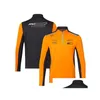Motorkleding F1-racepak Lente en herfst Nieuwe hoodie met korte mouwen T-shirt aangepast met dezelfde drop-levering Auto Dh4Nz