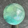 Decorative Figurines 142g Natural Stone Fluorite Rock Polished Crystal Ball Quartz Sphere Feng Shui 2024 Decoration Gift Reiki Healing L91