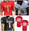 Koszulki College Unlv Rebels 12 Randall Cunningham 3 Lexington Thomas 6 Max Gilliam 8 Charles Williams Custom Football STITCHED4487303