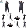 Cosplay anime kostümleri onesies pijama paçavra kostümleri Kigurumi adts kedi ayı köpekbalığı ejderha tulum noel hediye damla teslimat dhrc8