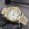 2024men 's Day Date Watch Designer Watch 고품질 스테인레스 스틸 41mm 자동 석영 시계 럭셔리 시계 사파이어 렌즈 방수 시계 1111