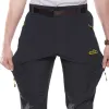 Pantaloni da uomo estate rapidi pantaloni escursionistici per escursioni per esterni per esterni per esterni i pantaloni lunghi lunghi leggeri trekking di pesca pantaloni da arrampicata