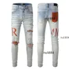 219R amirirlies amari COOLGUY amilirs Broek AM AI9L Man 2024 Nieuwe Kleding Aankomst Heren Luxe Designer Denim Biker Jeans Gaten Broek Jean AI9L 0CPA