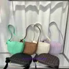 Top original Bottgs's Vents's Sunrise wholesale tote bags online shop 2023 New Genuine Leather Woven Shoulder Bag Korean Edition Solid Color With Real Logo