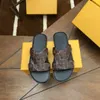 Sandálias de designer para homens sapato homem chinelo sandálias mules slides plana mula slides texturizado couro de borracha sola slide designer masculino sapatos de praia tamanho38-45
