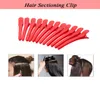 12st Salon Sectioning Hair Clip Grip Hairdressing Sectioning Clamps Professional Cutting Hair Styling Clips1513737