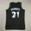 Custom Retro Basketball Jerseys kids''Minnesota''Timberwolves''21 Kevin Garnett Mitchell Ness Stitched Jersey men Mesh Hardwoods Classics Vintage vest Top Quality