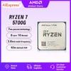 AMD Ryzen 7 5700G, puce CPU Novo Vega 8 R7 5700G, tout nouveau processeur pour ordinateur de bureau, 8 cœurs, 16 threads, graphique intégré, livraison gratuite