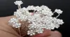 New Whole 40PCS Wedding Accessories Bridal Pearl Hairpins Flower Crystal Pearl Rhinestone Hair Pins Clips Bridesmaid Women Hai5401722