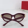 Nouveau design de mode lunettes de soleil œil de chat 0436S monture en acétate style simple et populaire lunettes de protection UV400 extérieures polyvalentes