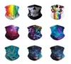 Masks 3D Starry Sky Scarves Masks Insect Prevention Handwarp Multifunctional Skull Cycling Bandanas Unisex Skull Neck Gaiter Scar9592914