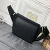 Fanny Pack sac noir aérogramme slingbag Designer Nouveau veau grainé Sac en cuir authentique portefeuille M59625 M57081 Message pour hommes W331V