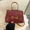 Magasin en ligne sac à main liquidation Promotion sac femmes nouveau cheval bouton poche sacs à bandoulière mode bandoulière selle