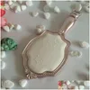 Compact Mirrors Laduree Les Merveilleuses Hand Mirror N Cosmetics Makeup Compact Vintage Plastic Holder Make Up Pocket Drop Delivery H Dh7Rk