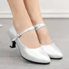 Hoge Hakken Dansschoenen Vrouwen Mary Jane Schoenen Big Size Ballroom Jazz Tango Dansschoenen Voor Buiten Dansschoenen Voor vrouwen 240304