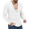 Herrtröjor Thin Ribbed Men tröja Stylish V-Neck Slim Fit Soft Warm Knitwear For Fall/Winter Casual Pullover Top