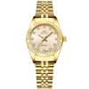 CHENXI Marke Top Luxus Damen Gold Uhr Frauen Goldene Uhr Weibliche Frauen Kleid Strass Quarz Wasserdichte Uhren Feminine3262