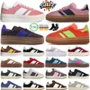 Designer Casual Chaussures Rose Glow Pulse Mint Core Noir Blanc Solaire Presque Jaune Hommes Femmes Sports Snakers Tainers Taille 36-45