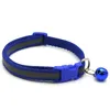 Coleiras para cães Coleiras para cães e gatos Coleiras reflexivas tamanho ajustável Pet Nylon Strap Bell Collar Cachorrinho Colar Seguro Drop Delivery Home Ga Dhyeb