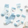 5 Pairslot Socks Kids Soft Cotton Breathable Baby Girls Cartoon Socks Thin Summer Mesh Infant Boys Toddler Socks8249718