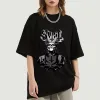 TシャツゴーストスウェーデンヘビーメタルバンドTシャツメンズレディースの女装特大のTシャツゴシックスタイルロックTシャツ夏通り