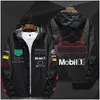 Vêtements de moto Vêtements de travail de l'équipe F1 Automne et hiver Nouvelle veste de course en coton Livraison directe Automobiles Motos Accès moto Dhned