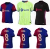 S-3XL 24 25 PEDRI Maglia da calcio Barca GAVI LEWANDOWSKI FC FERRAN Camiseta De Maglia da calcio AUBA JOAO CANCELO 2024 2025 ANSU FATI Calcio JOAO FELIX Barcelona Kit da uomo