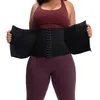 Midje stöd spänne kroppsbälte med neopren bodysuit plast yoga svett tränare gym avfall