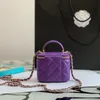 10A LURKA ODPOWIEDZIALNOŚĆ SWOJE SWOJE PROJEKTOWANIE MINI VANITY CASE WOMEN COSTETIC BAGS TORDBAG Z Pudełkiem C106244T